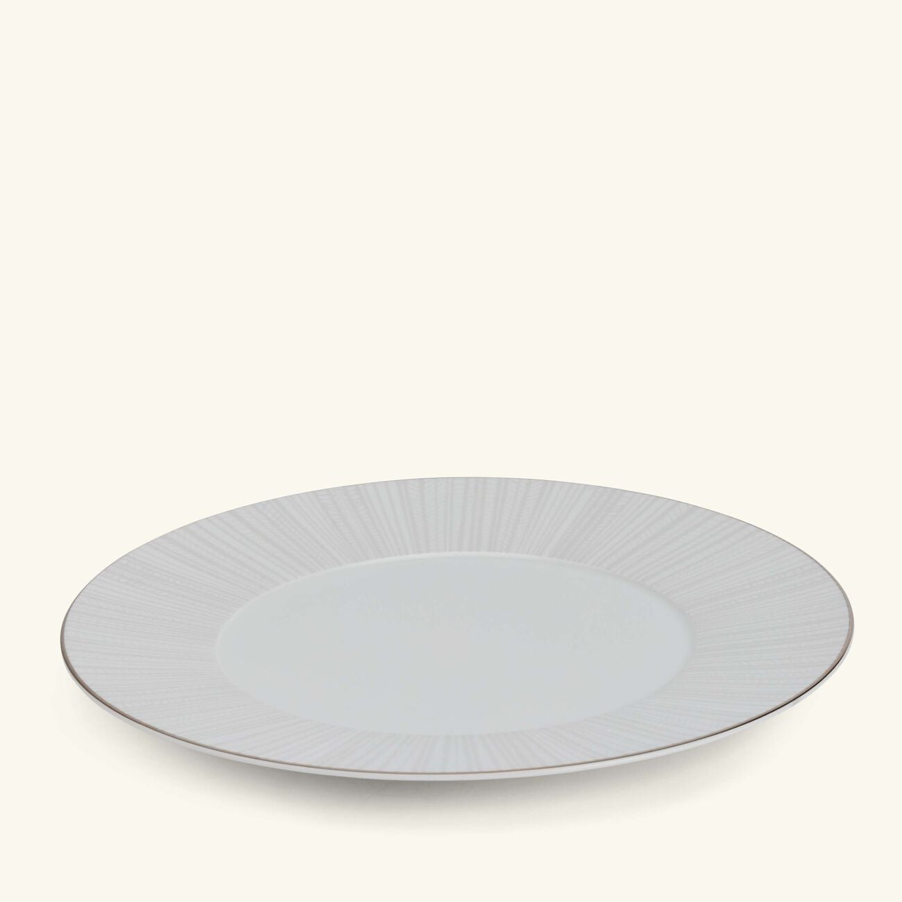 Silva Dinner Plate Round Silver 27cm bernardaud silva dinner plate round silver 27cm
