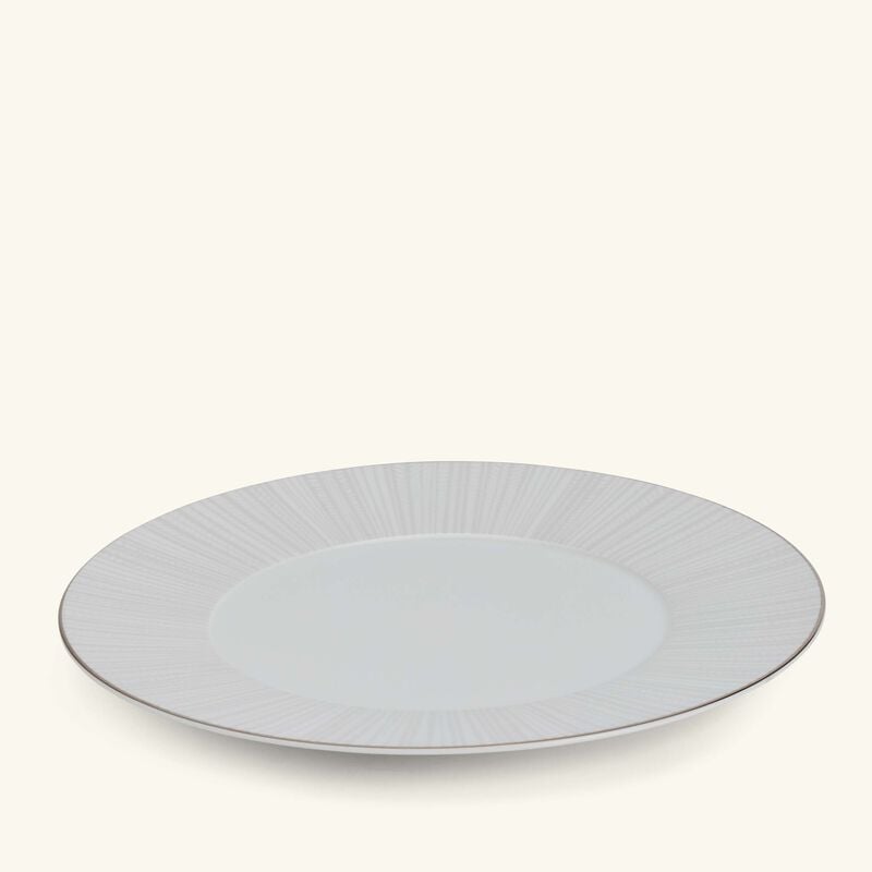 Silva Dinner Plate Round Silver 27cm bernardaud silva dinner plate round silver 27cm