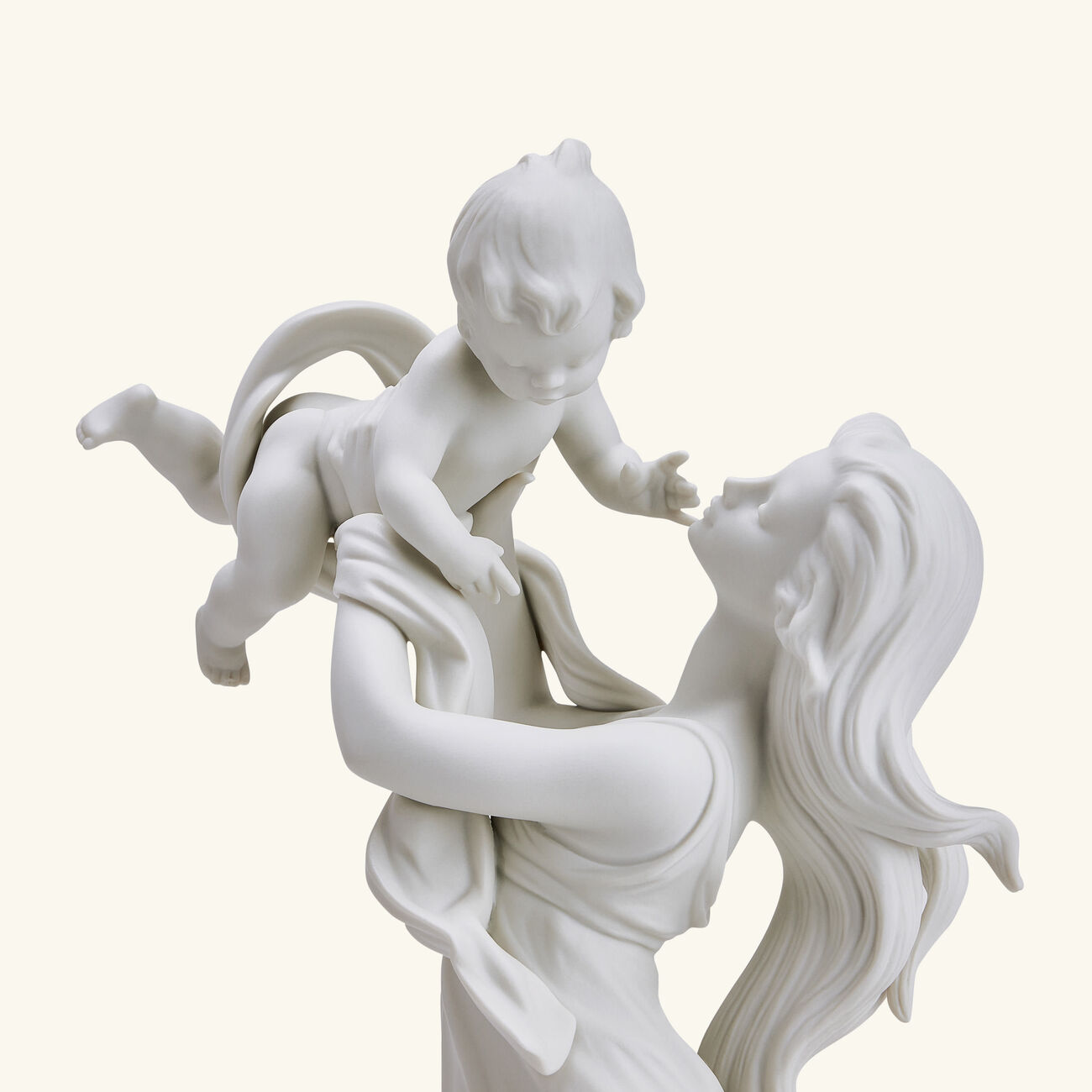 lladro my little sweetie mother sculpture large white
