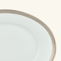 Maille Platine Appetizer Plate White bernardaud maille platine appetizer plate white