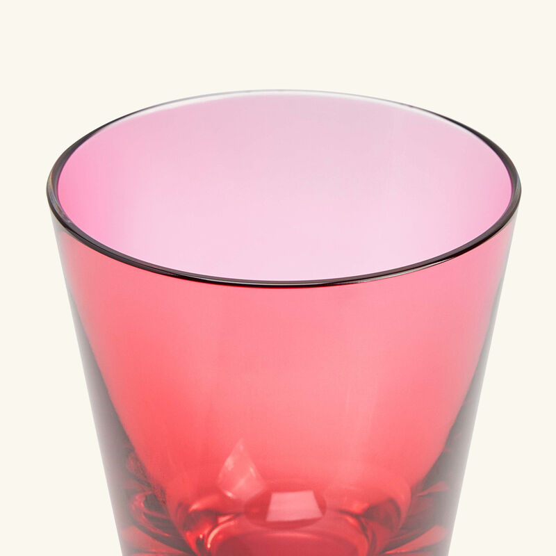 baccarat mosaique drinking glass red set of 2