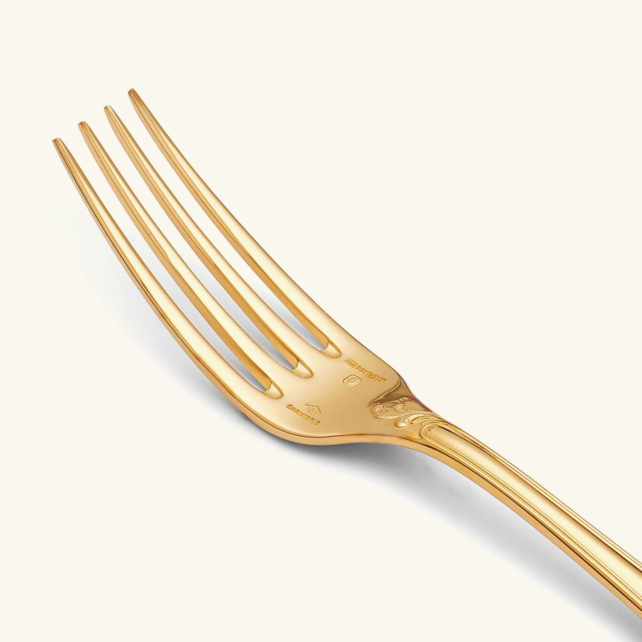 كريستوفل شوكة الطعام مارلي باللون الفضي