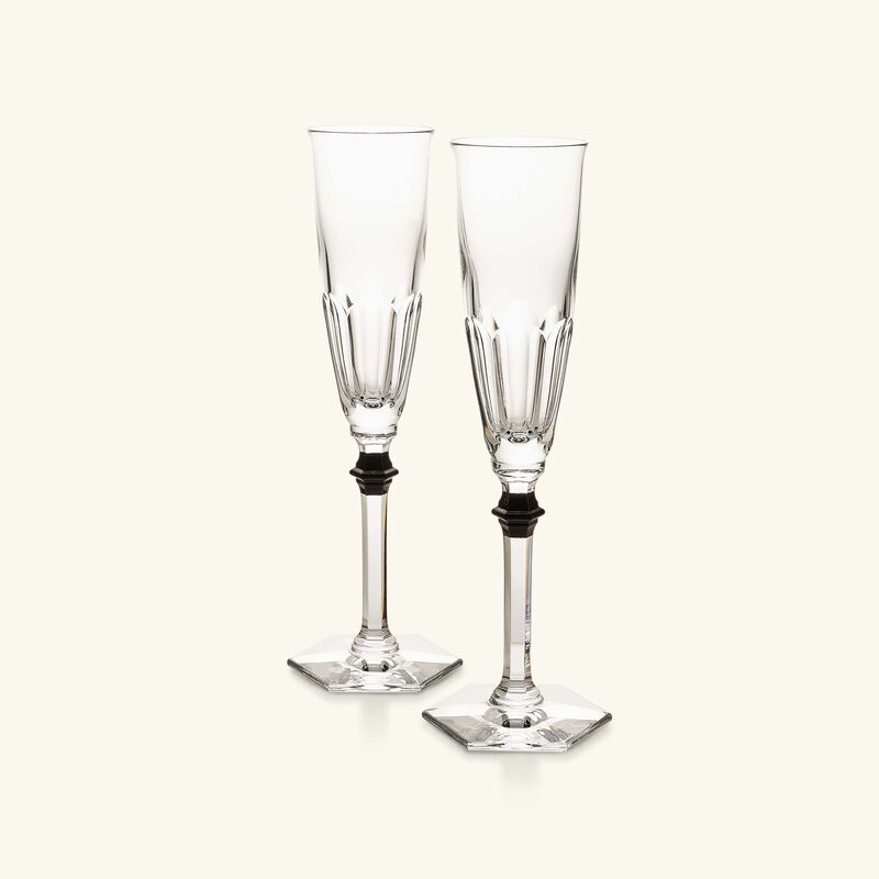 baccarat harcourt eve champagne glass clear