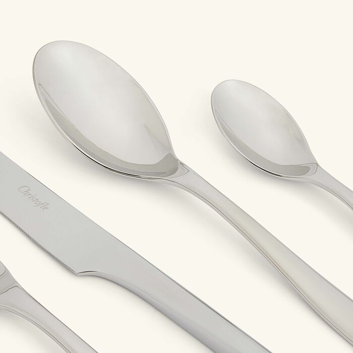 l ame de christofle flatware set 75 pieces stainless steel