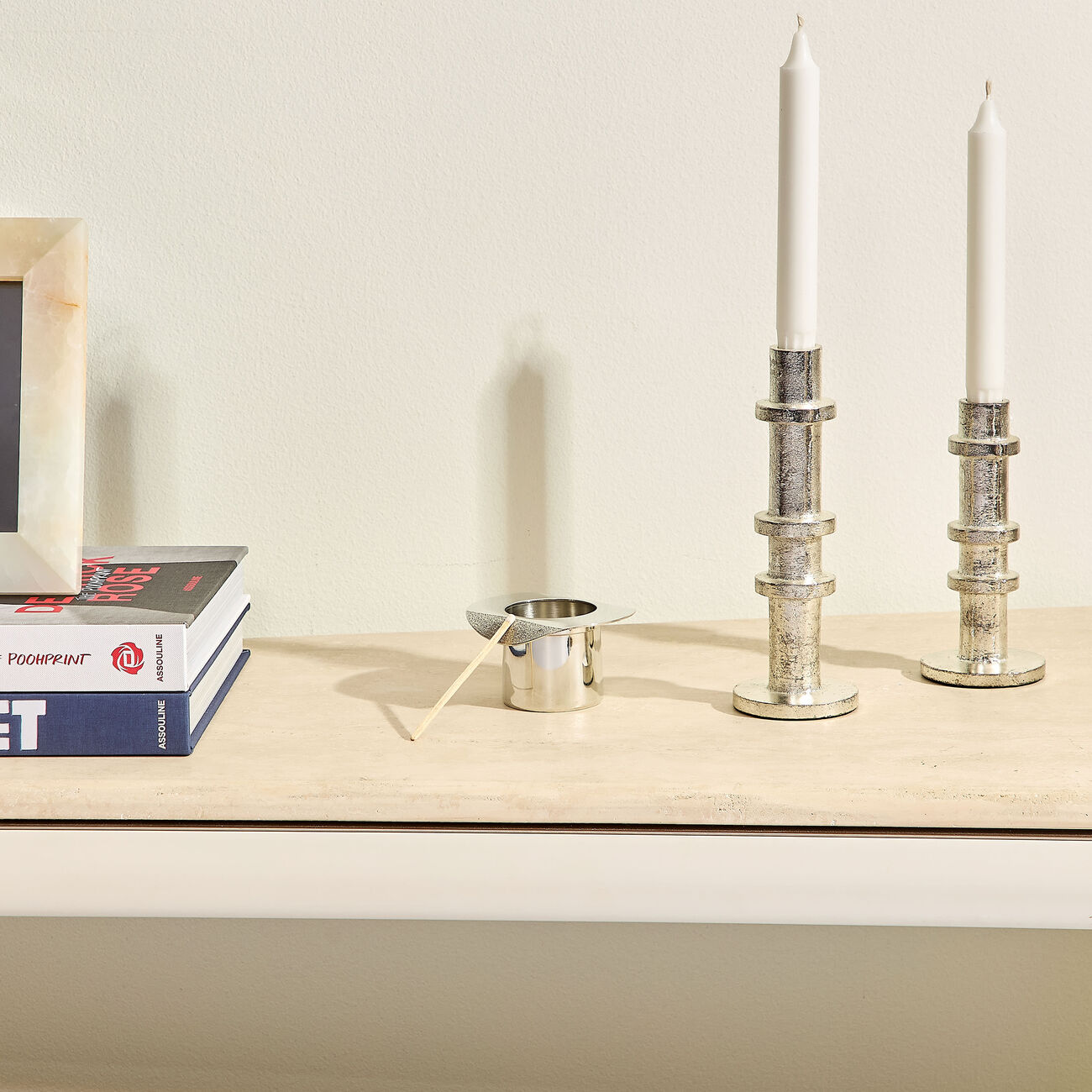 Howell Top Hat Matches Holder Silver ralph lauren home howell top hat matches holder silver