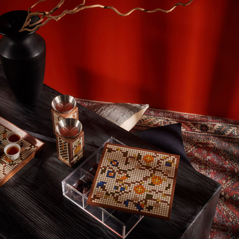 آيا ذا أرت أوڤ ليڤينغ علبة التمور جامع الشيخ زايد الكبير بيضاء