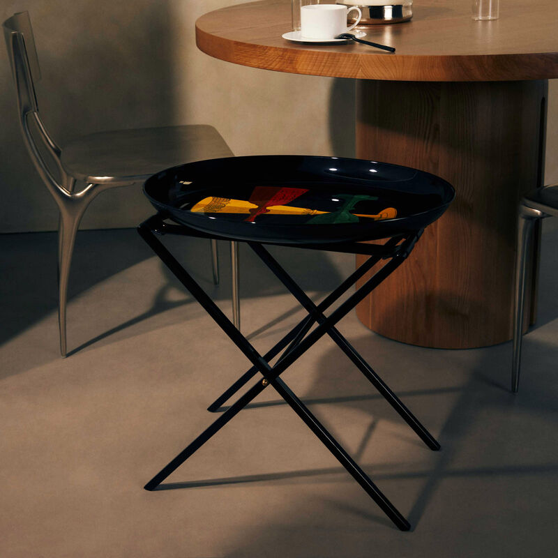 Tray Holder Black fornasetti tray holder black