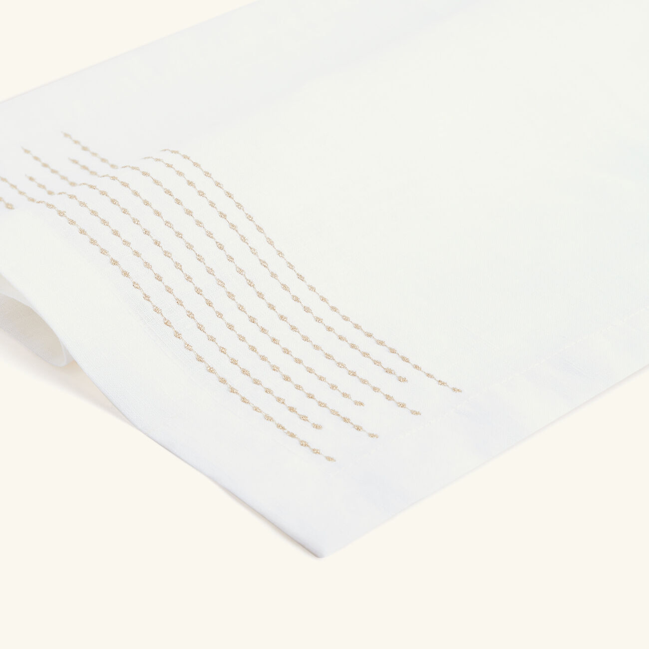 catherine denoual palazzo placemat white