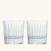 christofle iriana red wine glass clear set of 2