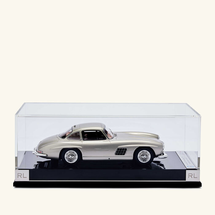 ralph lauren home mercedes benz 300sl gullwing coupe model car medium stainless steel