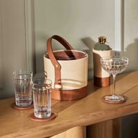 رالف لورين هوم خلّاط الكوكتيلات اليدوي جاريت أبيض