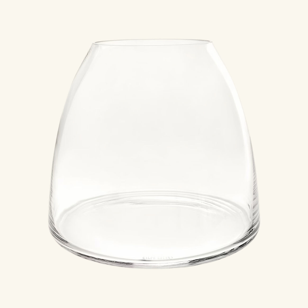 Sloane Vase Round Medium Clear ralph lauren home sloane vase round medium clear