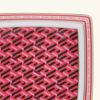La Greca Trinket Tray Square Red versace la greca trinket tray square red