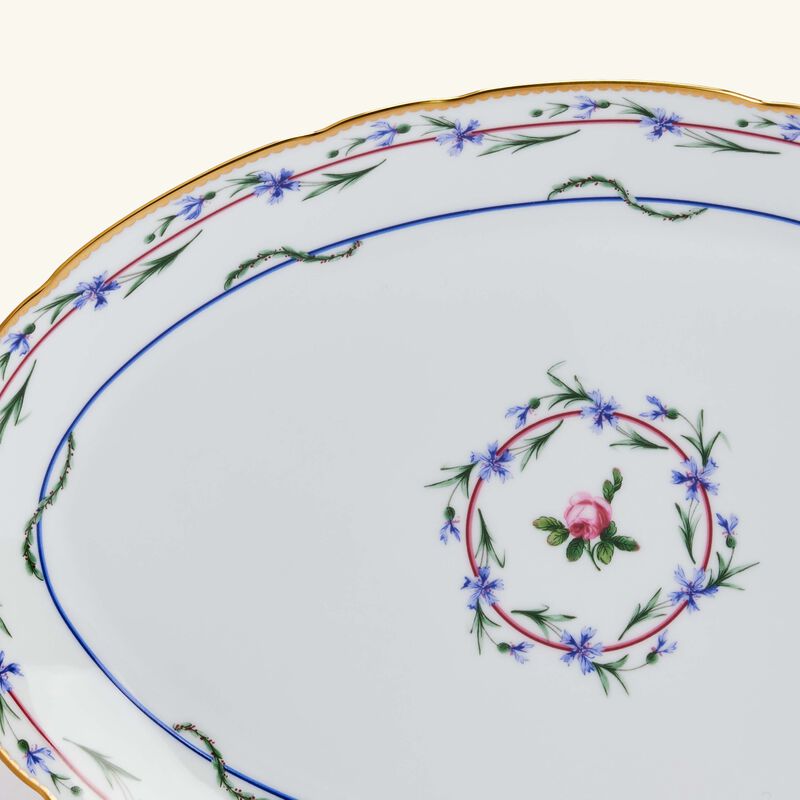 Le Gobelet Du Roy Serving Platter Oval White 33cm bernardaud le gobelet du roy serving platter oval white 33cm