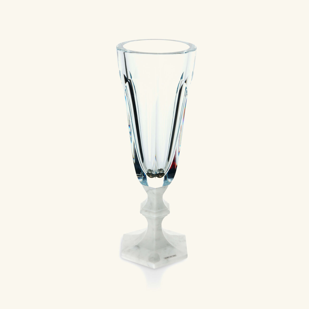 baccarat harcourt flutissimo vase large clear