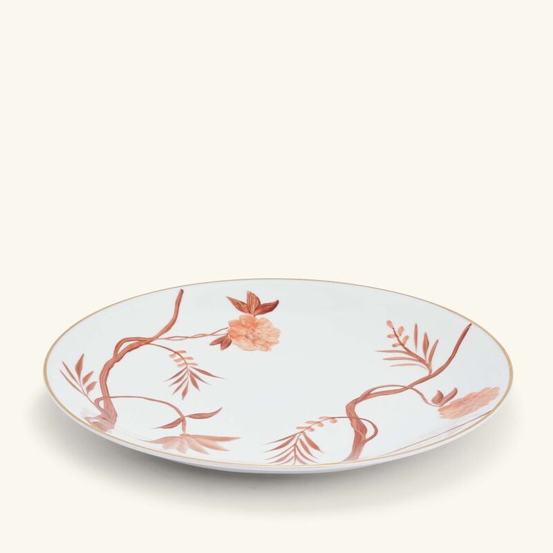 Bouquet De Vie Orange Dinner Plate Round Orange 26cm marie daage bouquet de vie orange dinner plate round orange 26cm