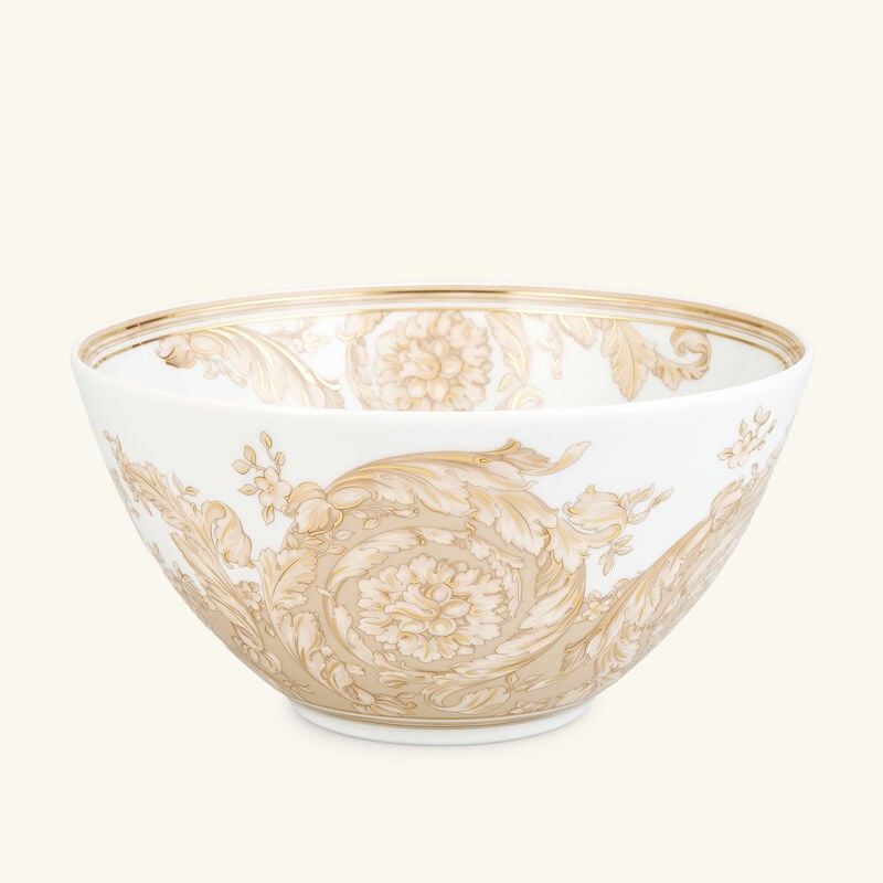 Barocco Soup Bowl Beige 18.5cm versace barocco soup bowl beige 18 5cm