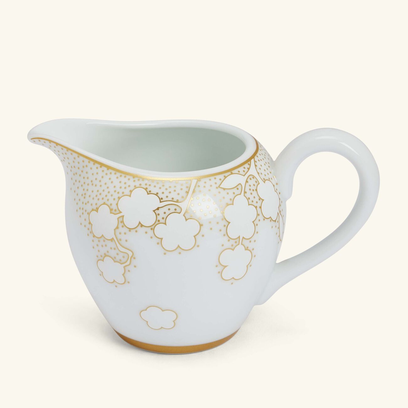 bernardaud reves milk pitcher gold