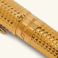 st dupont line d eternity rollerball pen gold