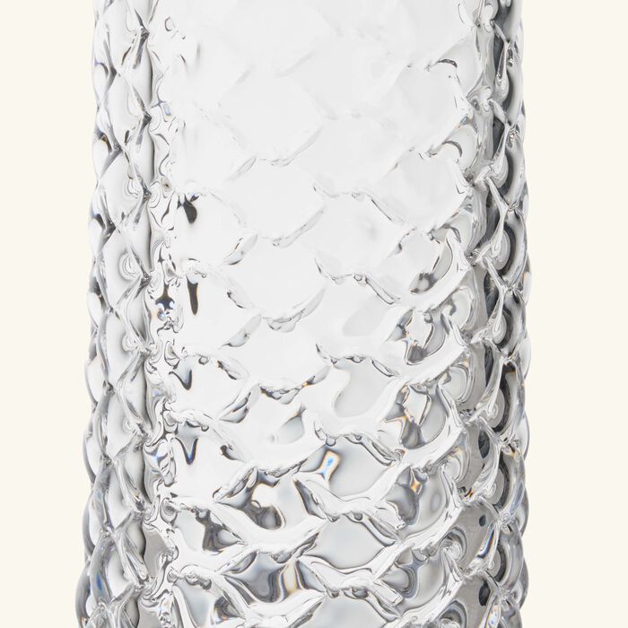 مزهرية ايليفانتس ويسبر شفافة بتصميم طويل ماريو تشيوني مزهرية ايليفانتس ويسبر شفافة بتصميم طويل