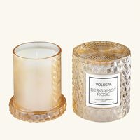 Bergamot Rose Cloche Candle voluspa bergamot rose cloche candle