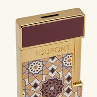 اس تي دوبون ولاعة ألامبرا باللون الأحمر