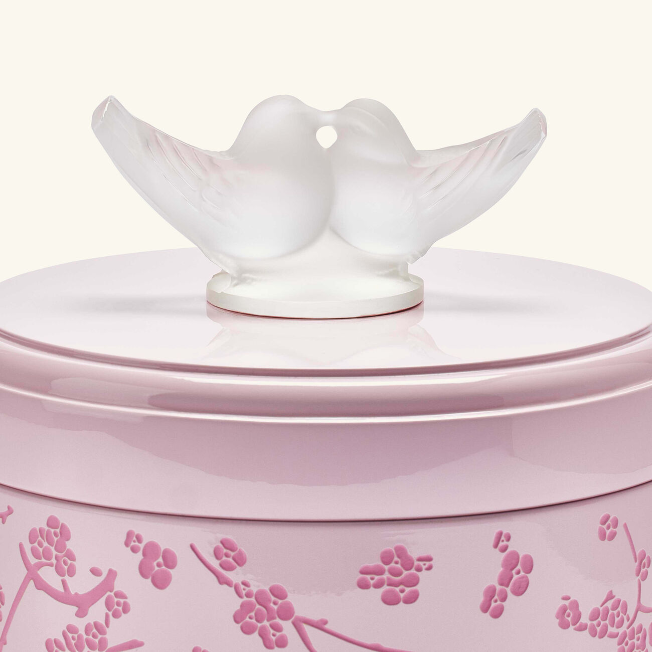 Fleurs De Cerisier Box Large Pink lalique fleurs de cerisier box large pink
