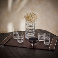 Ashton Double-Old-Fashioned Drinking Glass Clear Set Of 2 ralph lauren home ashton double old fashioned drinking glass clear set of 2