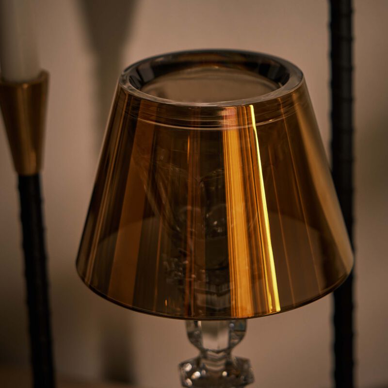 باكارا حامل الشموع آور فاير باللون الذهبي