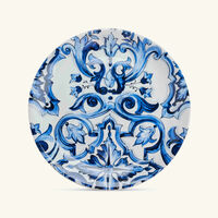dolce gabbana casa blu mediterraneo round platter 40cm