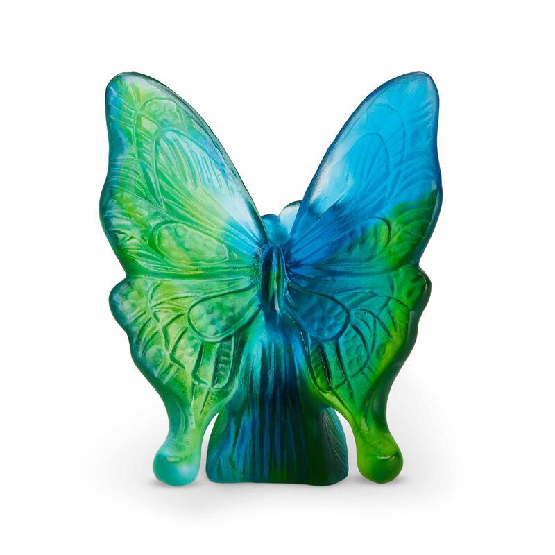 Blue Green Butterfly, large