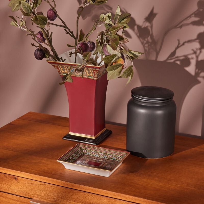 Cachemire Vase Medium Red etro cachemire vase medium red