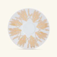 silsal tamrah by razan alazzouni branch arabic tea cup   saucer gold set of 2