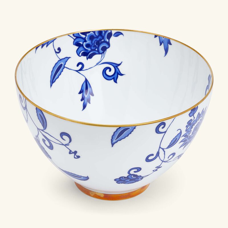 bernardaud prince bleu serving bowl blue 17cm