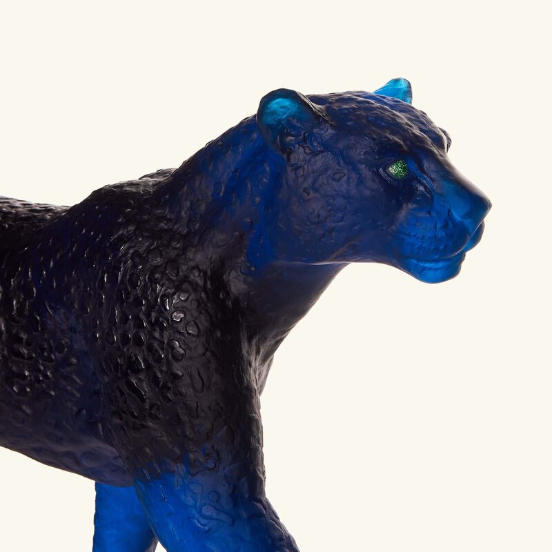 دوم منحوتة فلوريدا بانتر متوسطة زرقاء