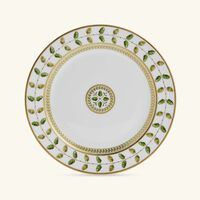 bernardaud constance dessert plate round green 19cm