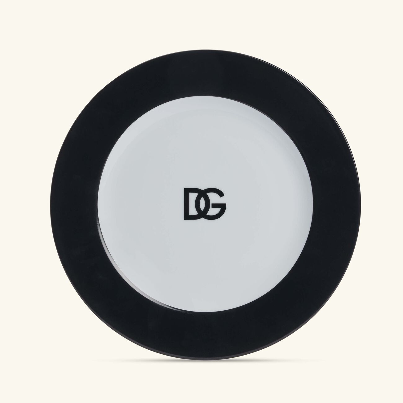 dolce gabbana casa dg logo charger plate round 31cm