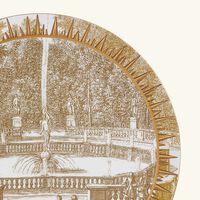 Versailles Enchanté Tart Plate Round Gold 32cm bernardaud versailles enchant tart plate round gold 32cm