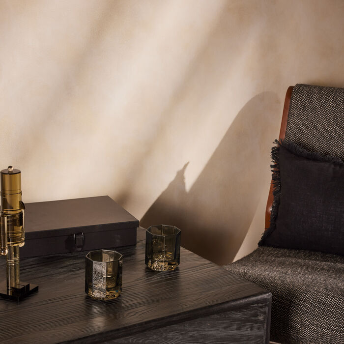 versace medusa lumiere haze drinking glass black set of 2