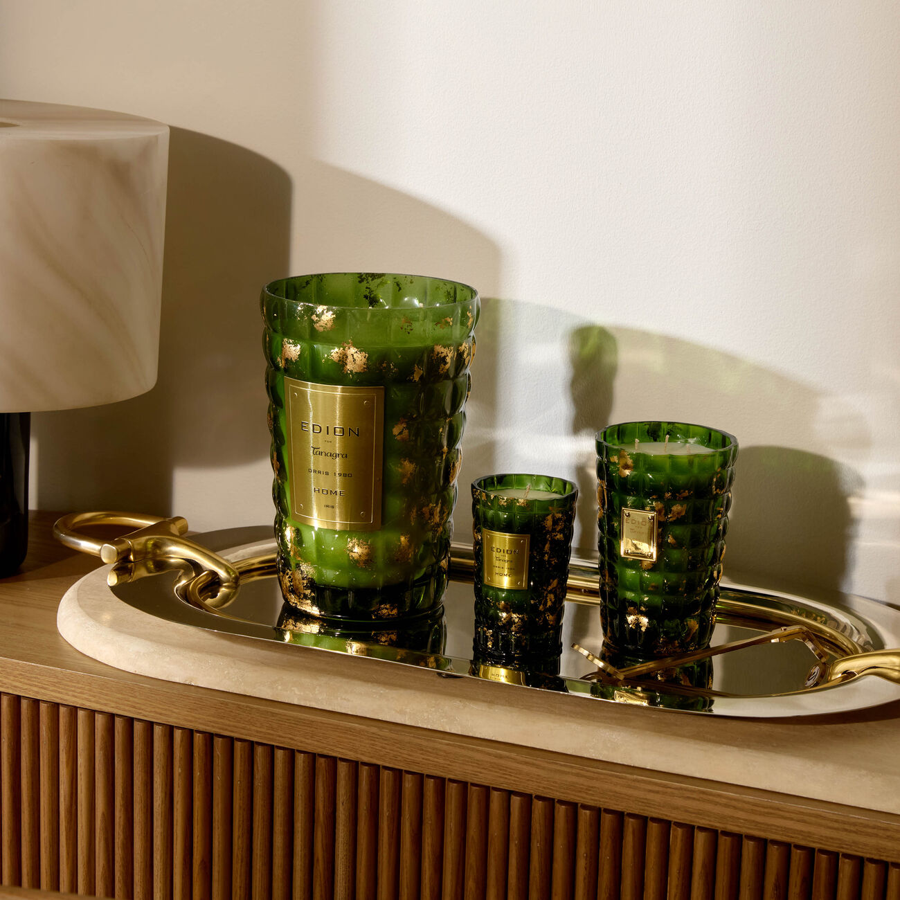 Iris Green Scented Candle 2.5KG edion iris green scented candle 2 5kg