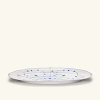 Blue Fluted Plain Serving Plate Oval White 60cm royal copenhagen blue fluted plain serving plate oval white 60cm