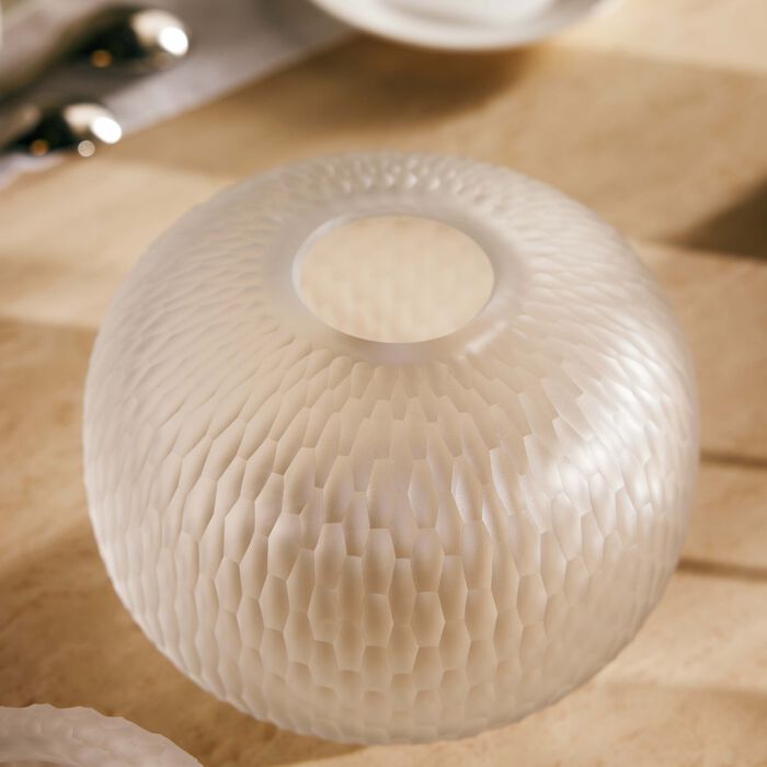 ruckl metamorphosis vase round mini clear
