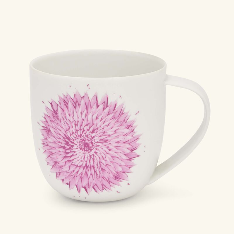 bernardaud in bloom mug pink