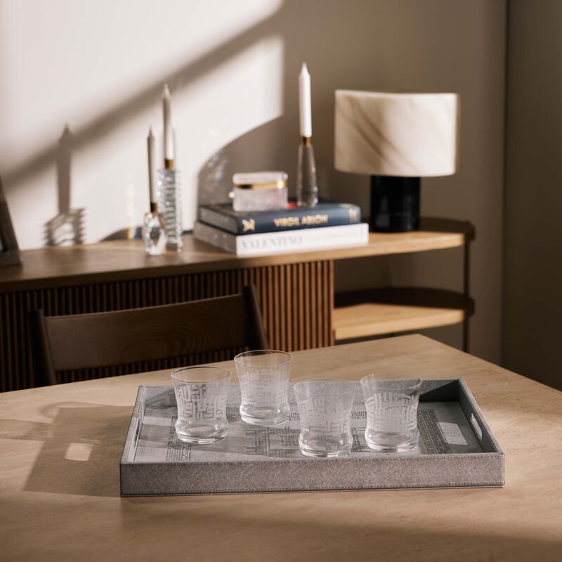 طقم دار المؤلف من 6 كؤوس شفافة للشرب دملاج طقم دار المؤلف من 6 كؤوس شفافة للشرب