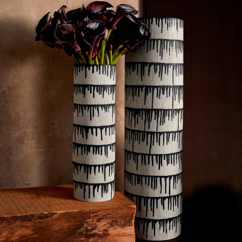 لوبجيه مزهرية توكاسو كبيرة بيضاء