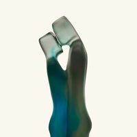 daum depart sculpture large blue