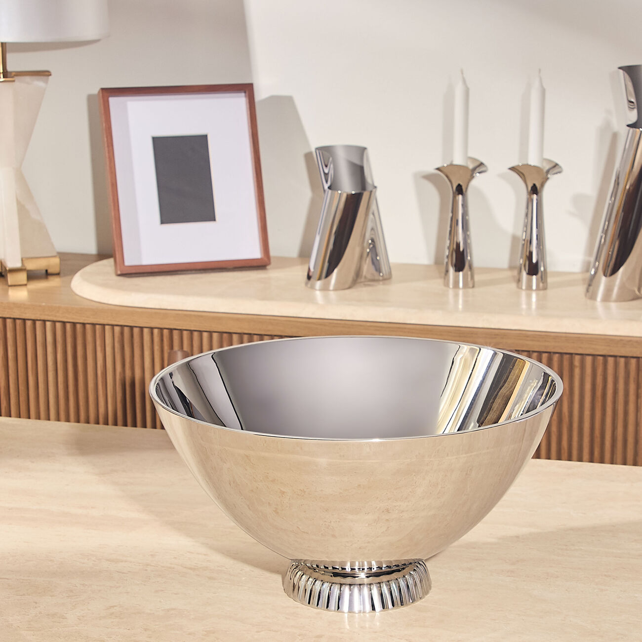 Bernadotte Ice Bucket Silver georg jensen bernadotte ice bucket silver