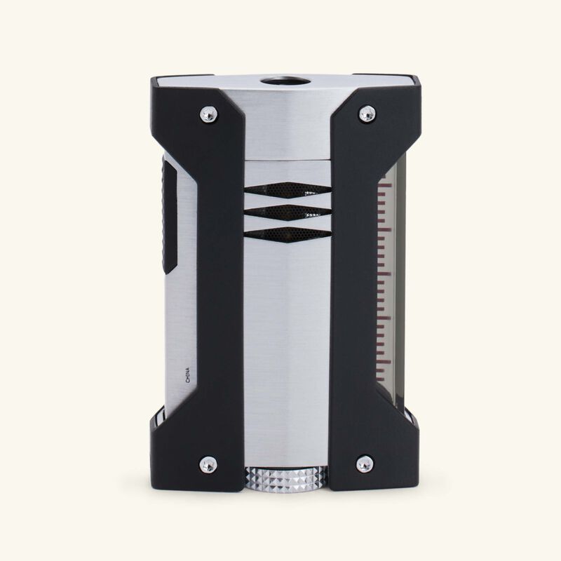 st dupont defi extreme lighter silver