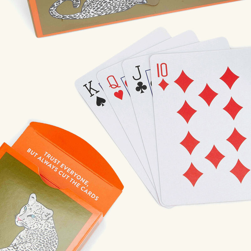 jonathan adler leopard lacquer card set