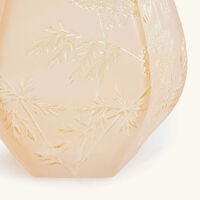 lalique ombelles vase medium gold